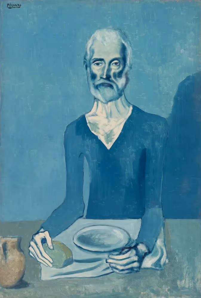 PABLO PICASSO, 1903. OIL ON CANVAS.