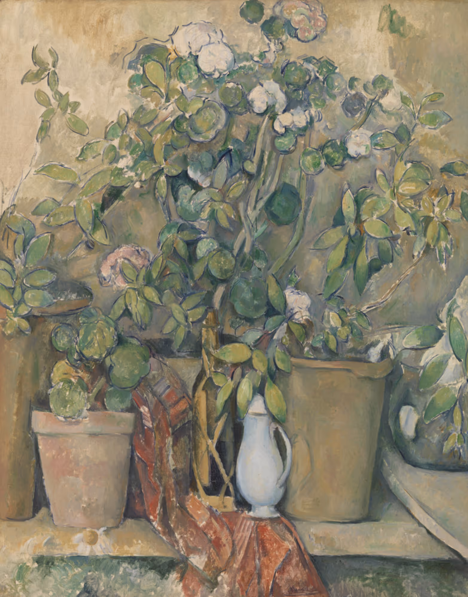 PAUL CEZANNE, c.1892. OIL ON CANVAS.