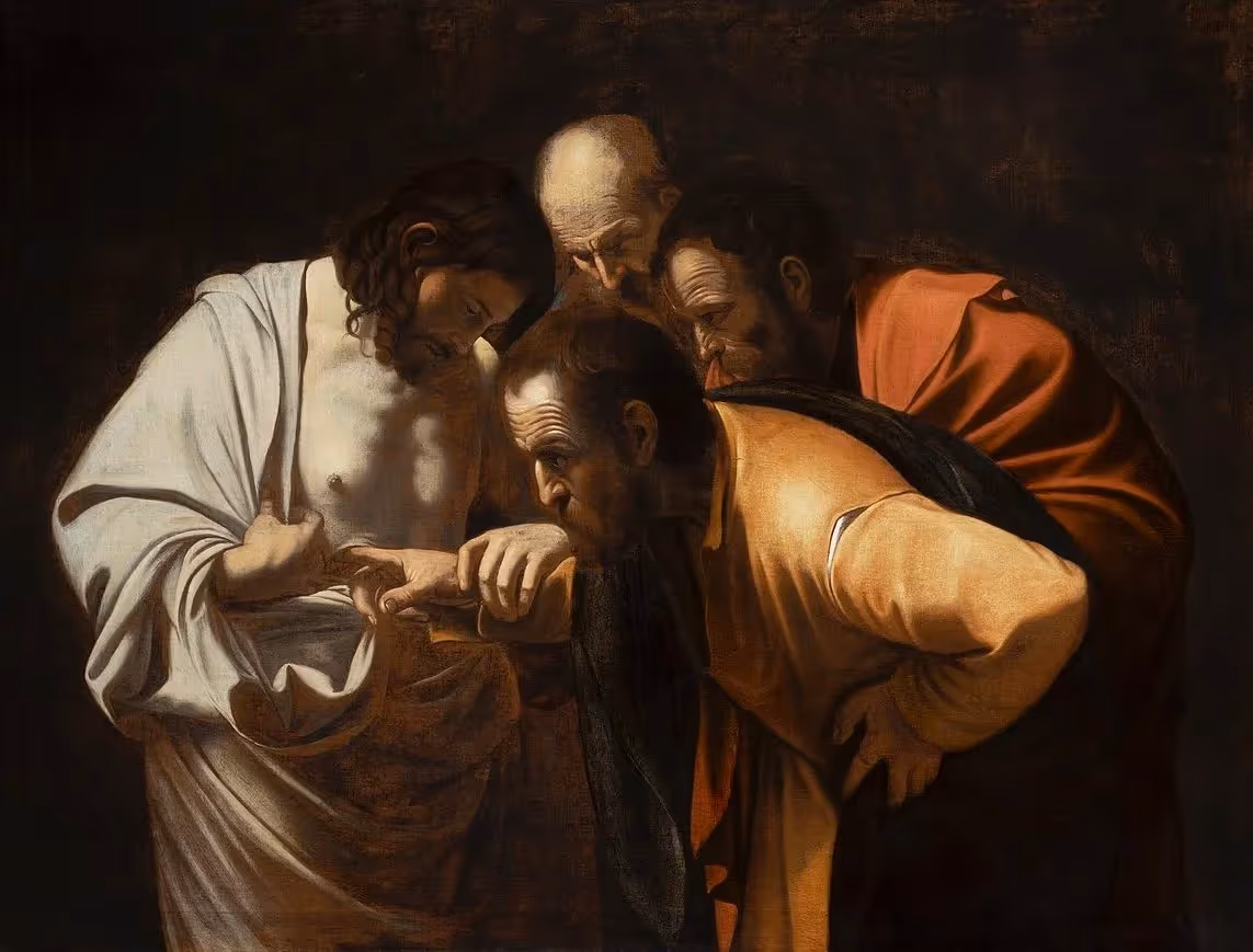 CARAVAGGIO, 1601. OIL ON CANVAS.