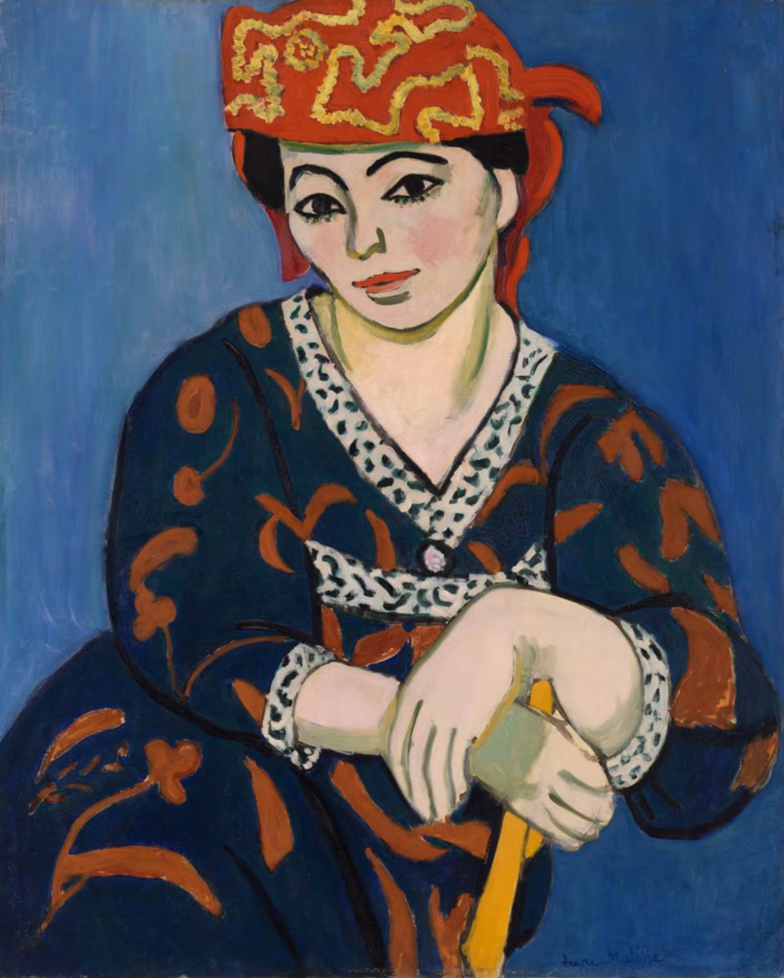 HENRI MATISSE, 1907. OIL ON CANVAS.
