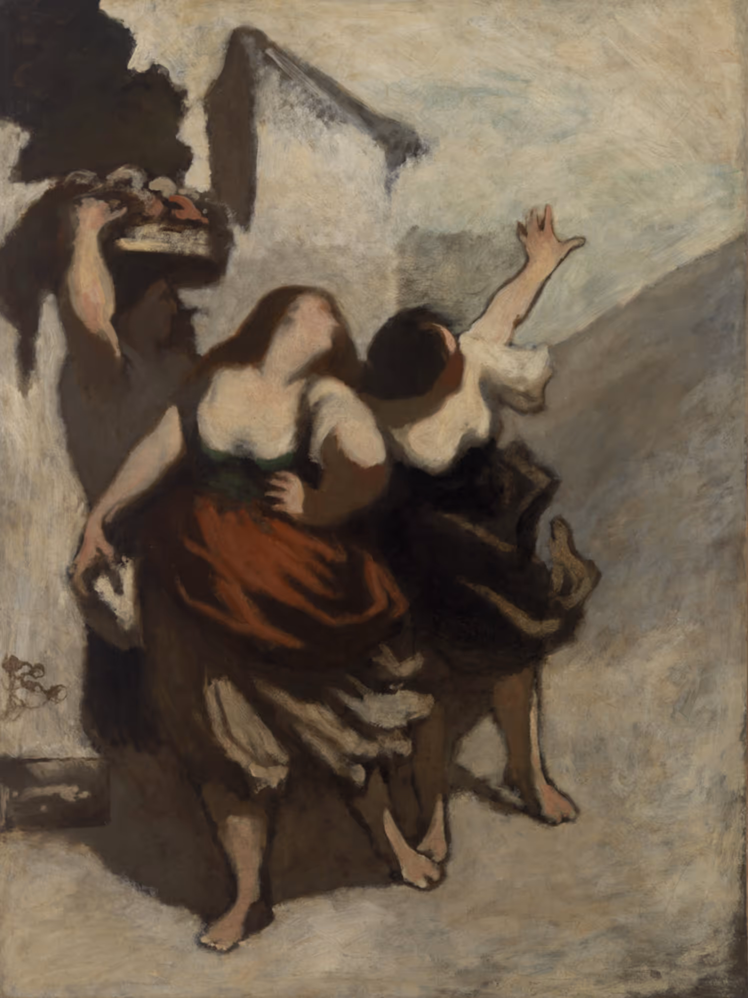 HONORÉ DAUMIER, 1848. OIL ON CANVAS.
