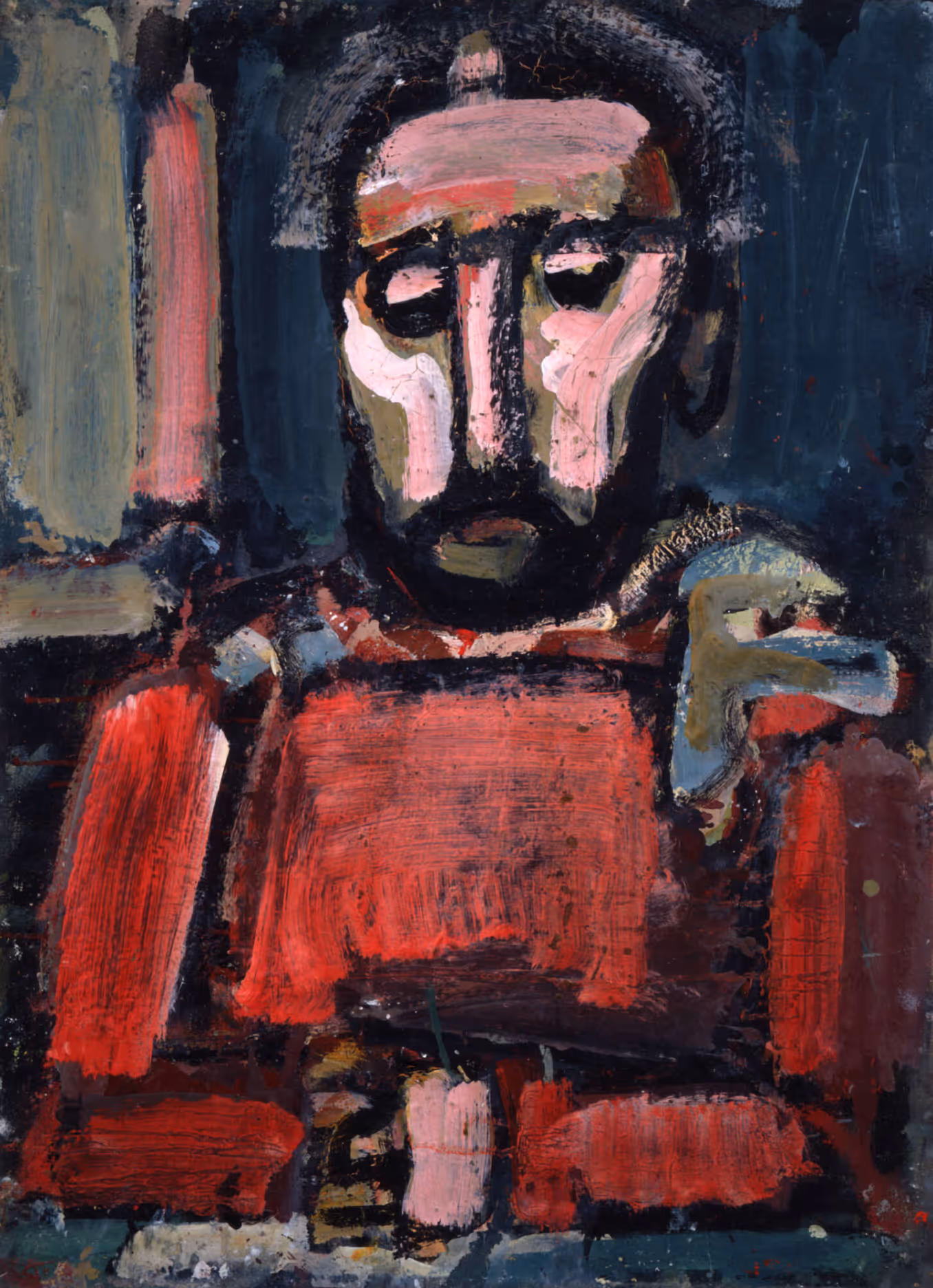 GEORGES ROUAULT, 1937. OIL ON CANVAS.