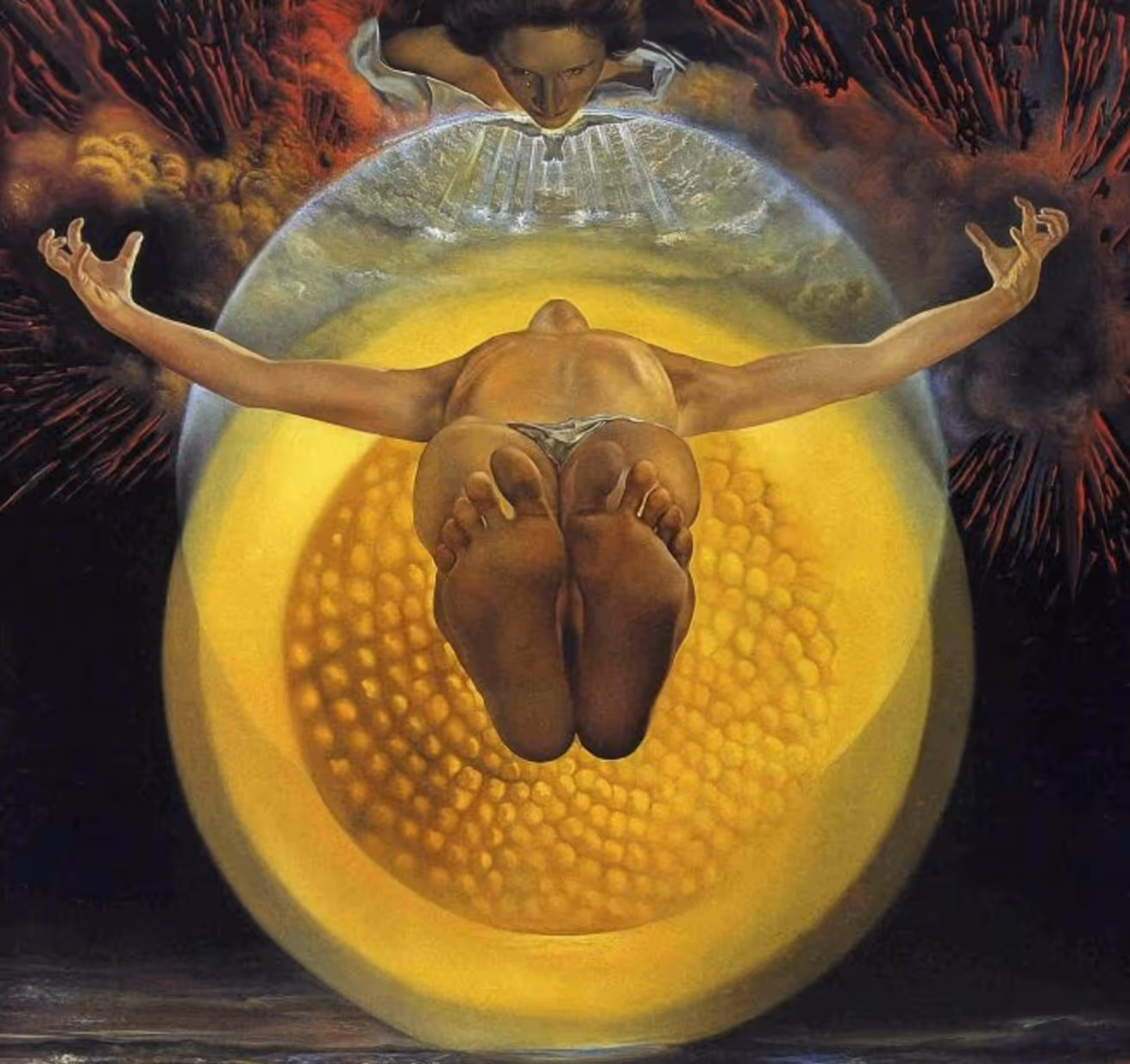 SALVADOR DALÍ, 1958. OIL ON CANVAS.