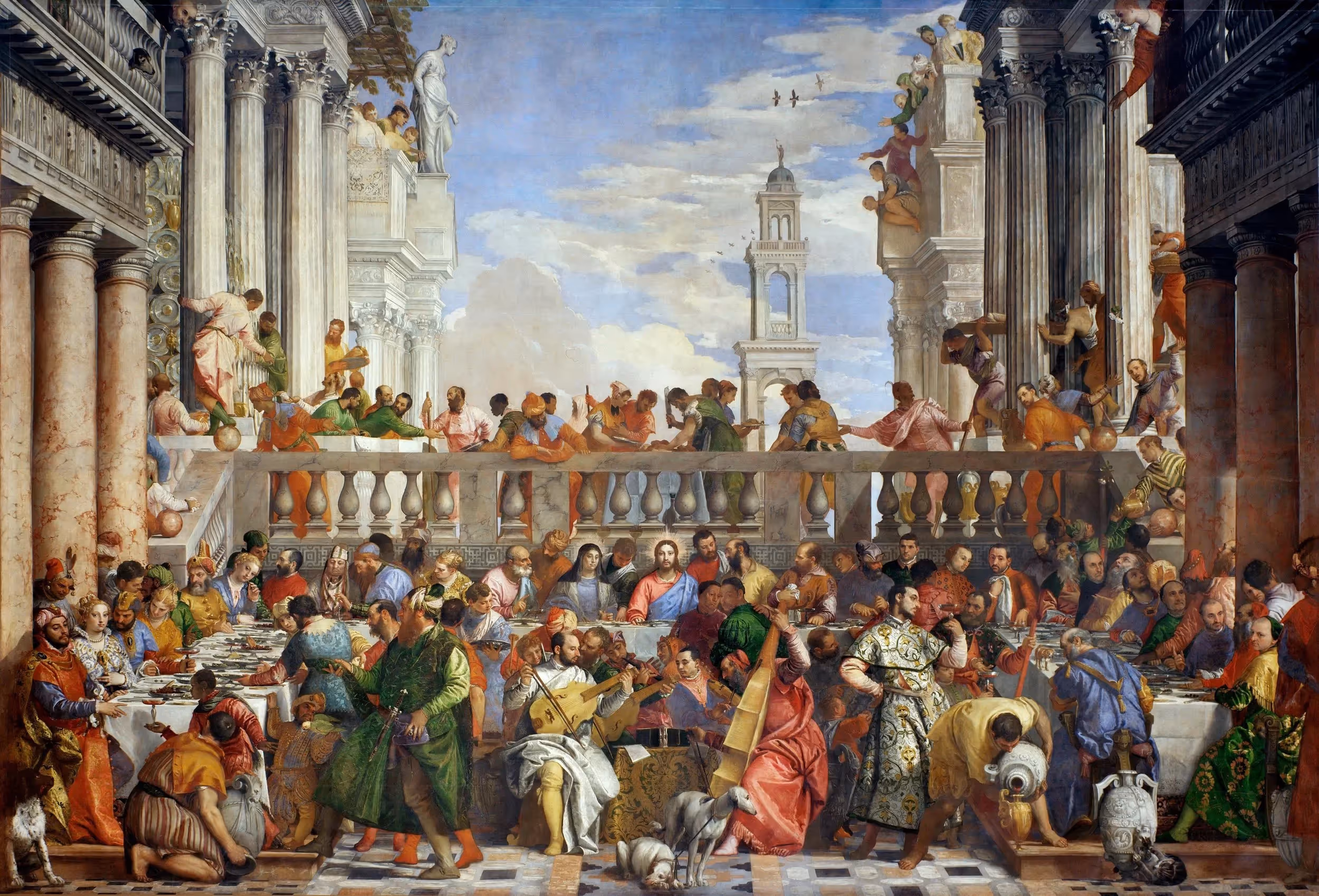 PAOLO VERONESE, 1563. OIL ON CANVAS.