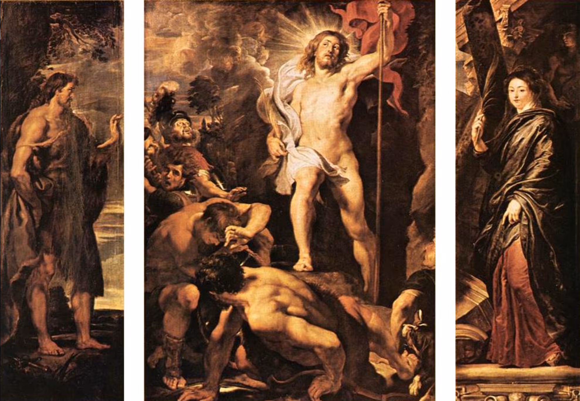 PETER PAUL RUBENS, 1612. OIL ON PANEL.