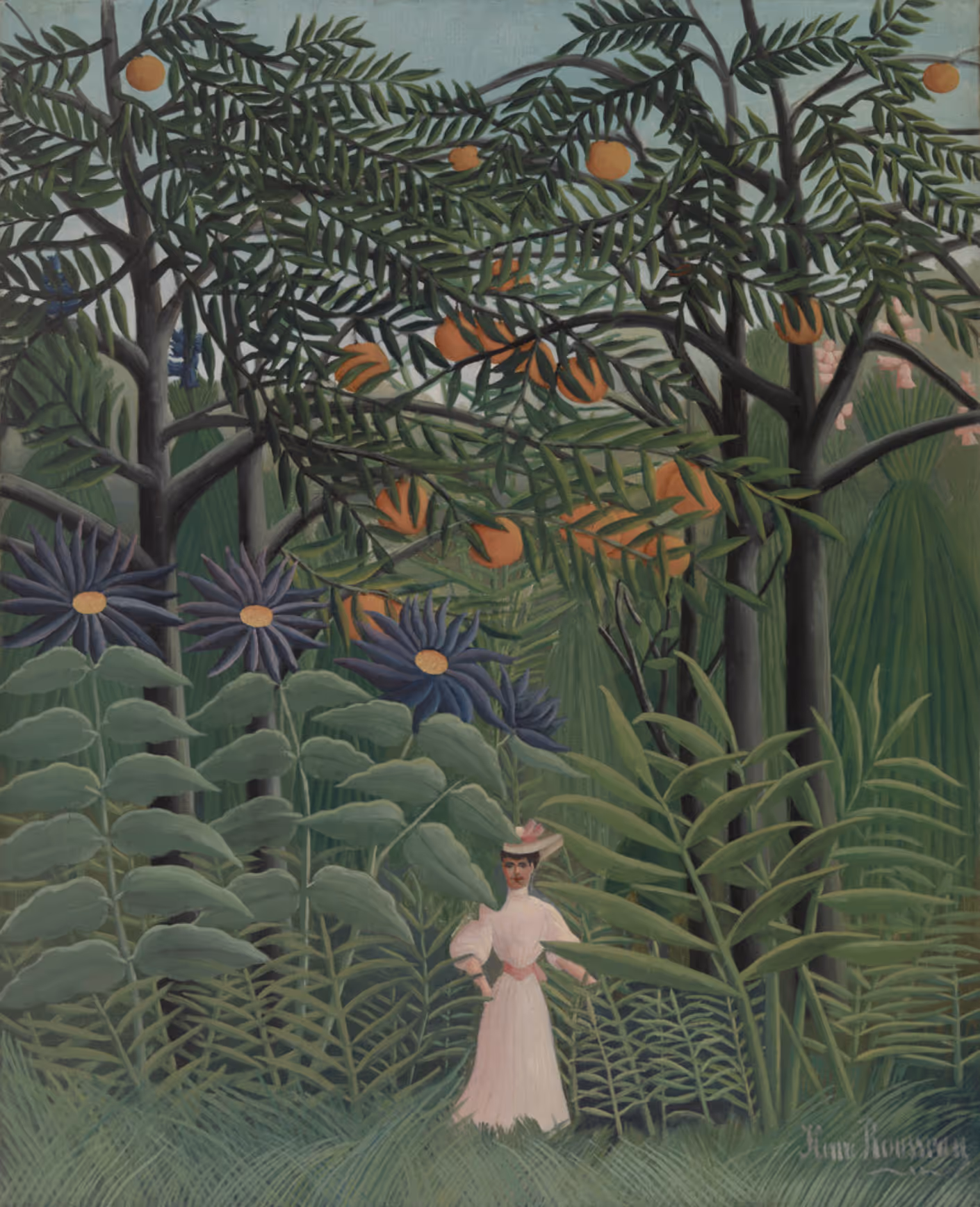 HENRI ROUSSEAU, 1905. OIL ON CANVAS.