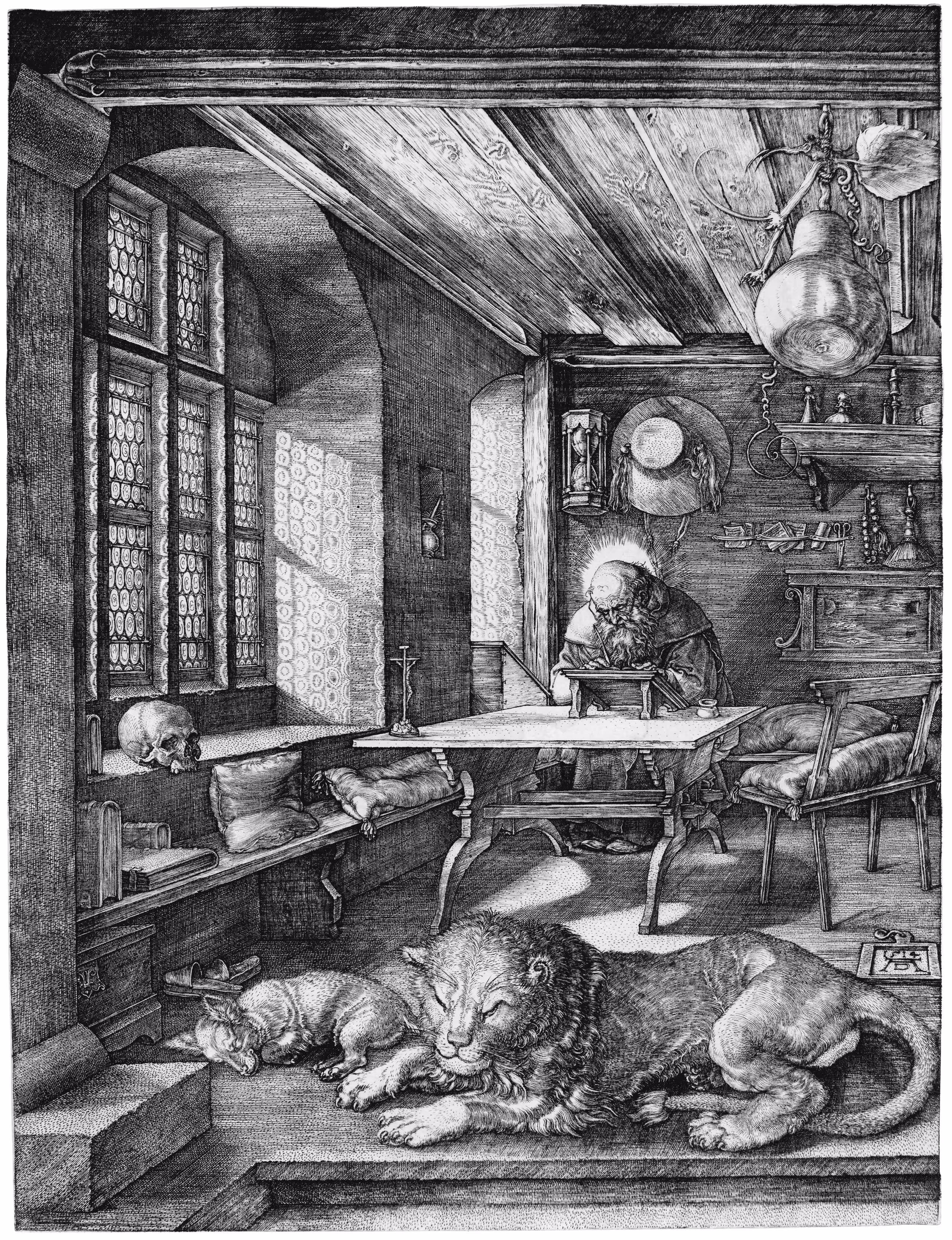 ALBRECHT DÜRER, 1514. ENGRAVING
