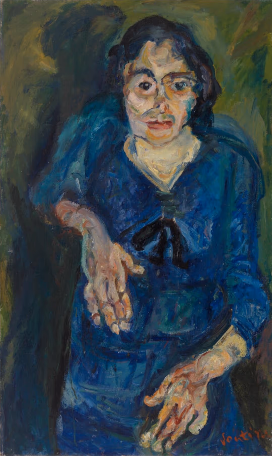 CHAÏM SOUTINE, c.1919. OIL ON CANVAS.