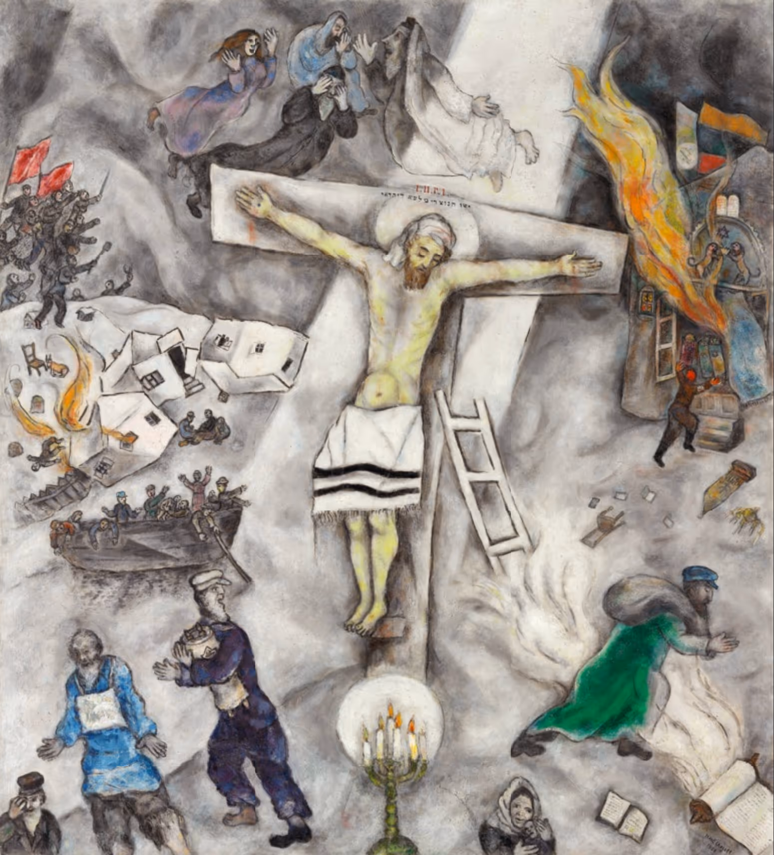 MARC CHAGALL, 1938, OIL ON CANVAS.