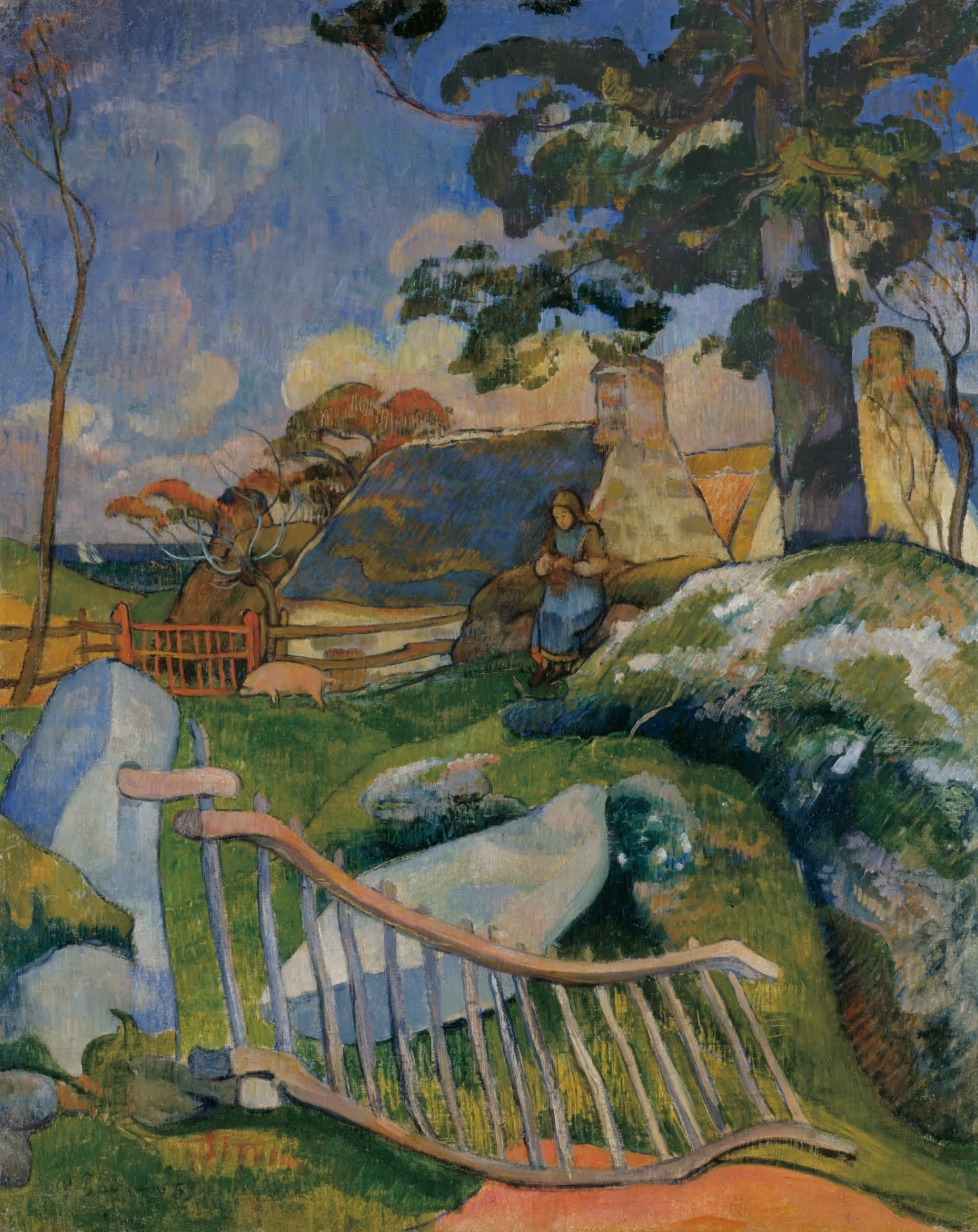 PAUL GAUGUIN, 1889. OIL ON CANVAS.