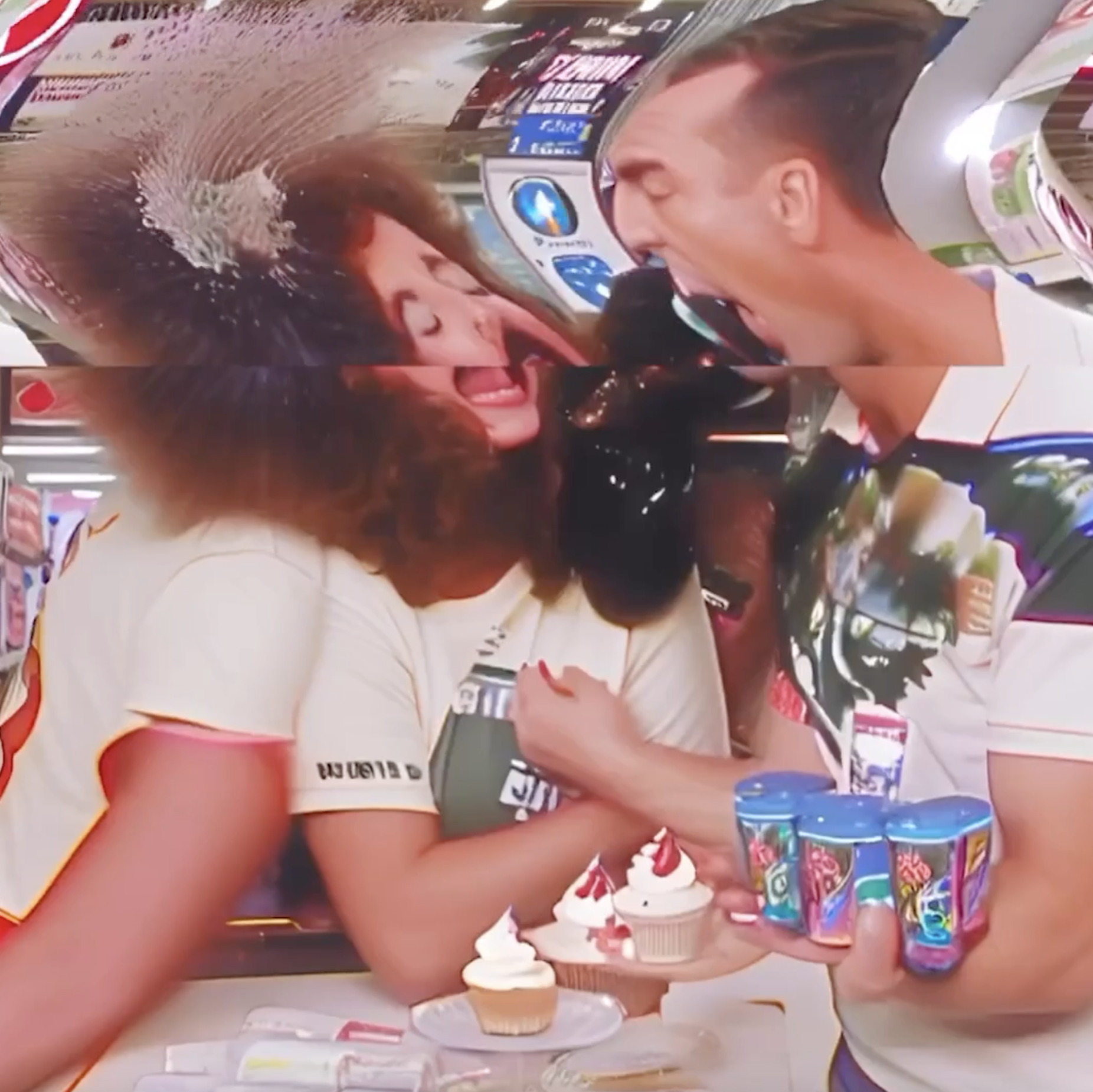 Still from Holistic Consumption Challenge (Current Value), Frank Manzano. (2023)