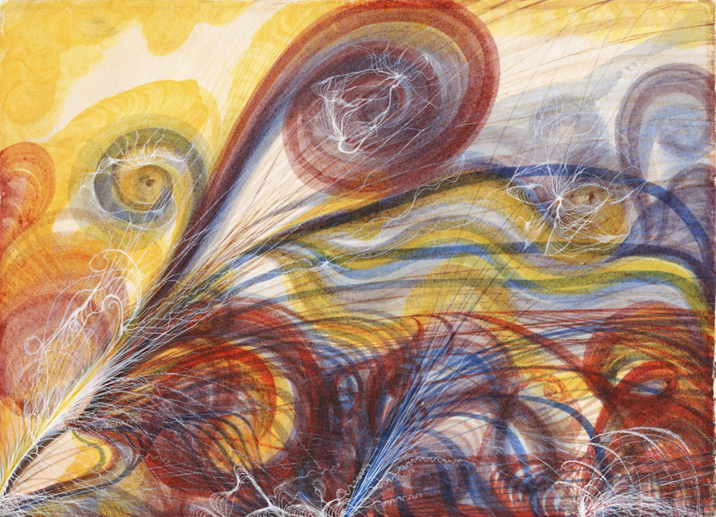 The Eye of God, Georgiana Houghton. 1862