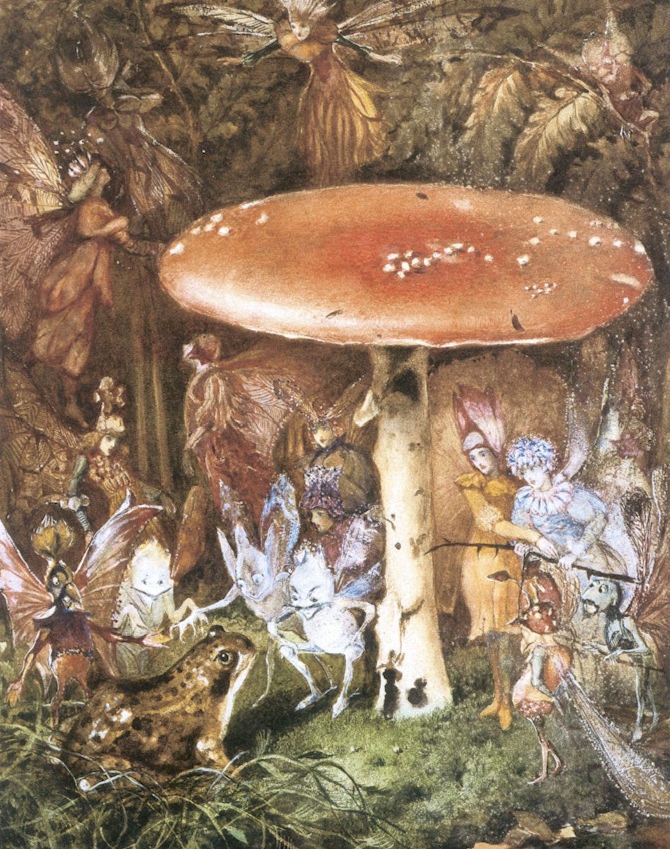 The Intruder, c.1860. John Anster Fitzgerald