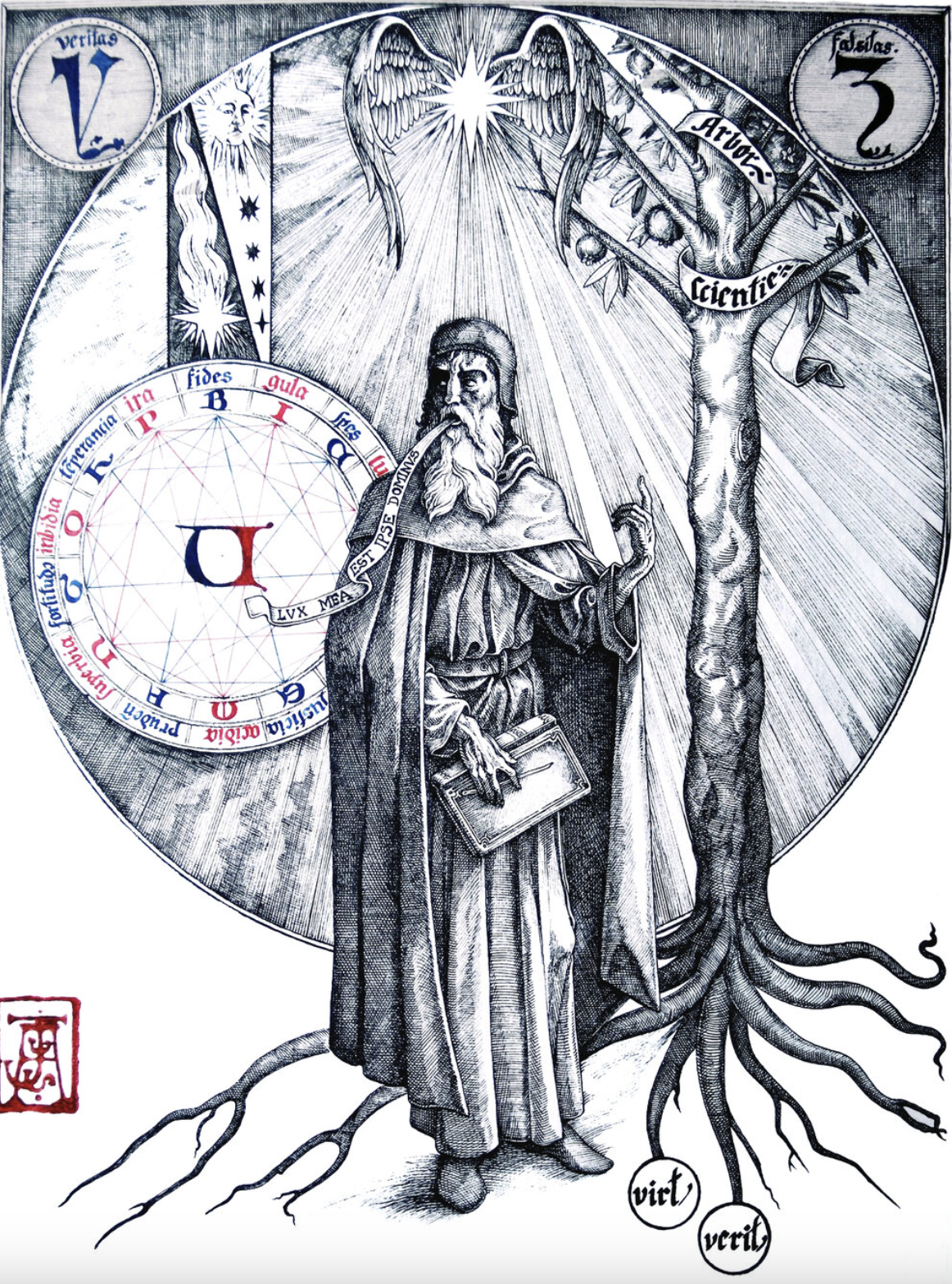 Artwork featured in the article How Old Is The Sky? A Brief History Across Philosophies