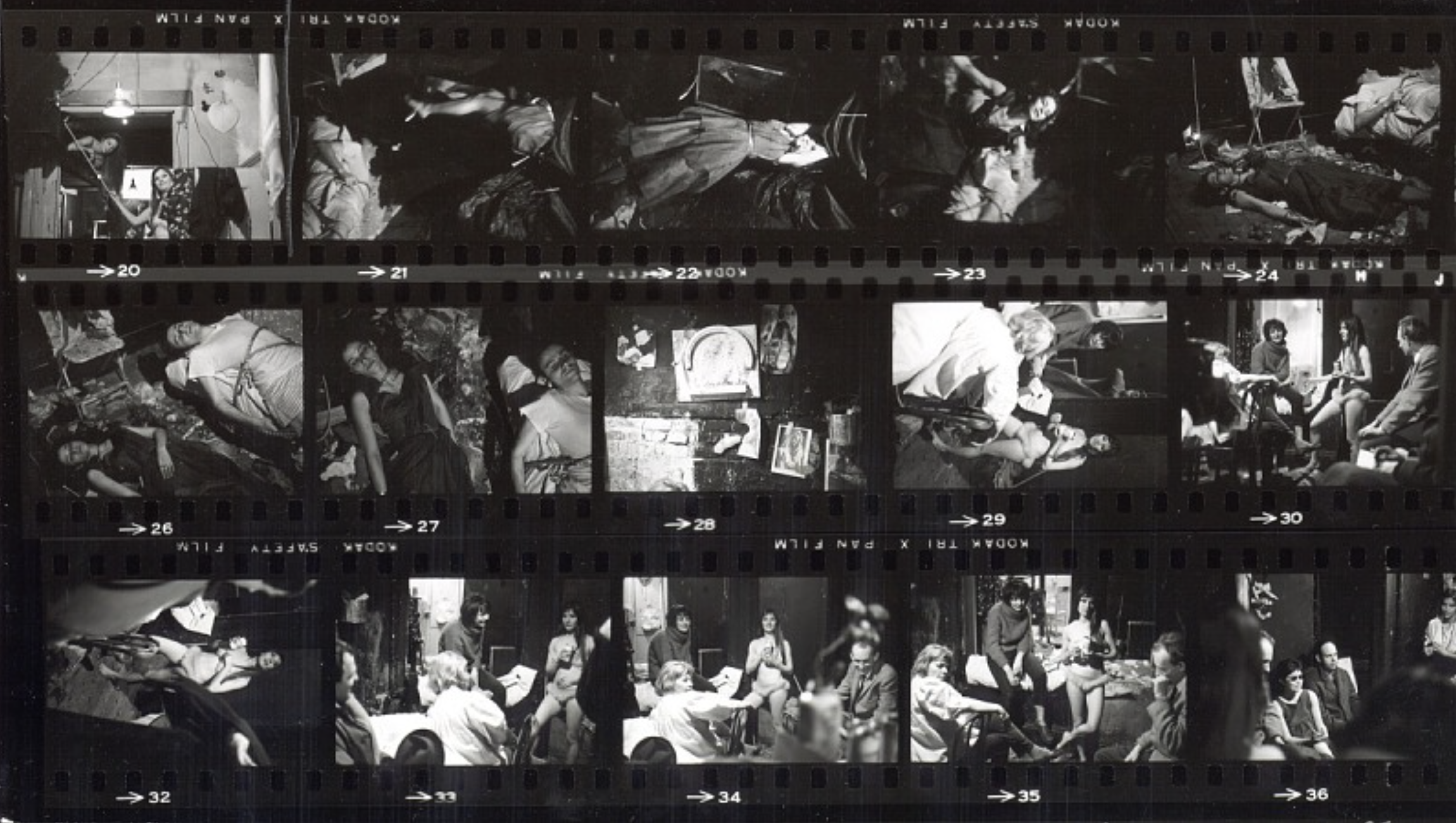 Performances at Oldenburg's The Store, 1962. Robert R. McElroy