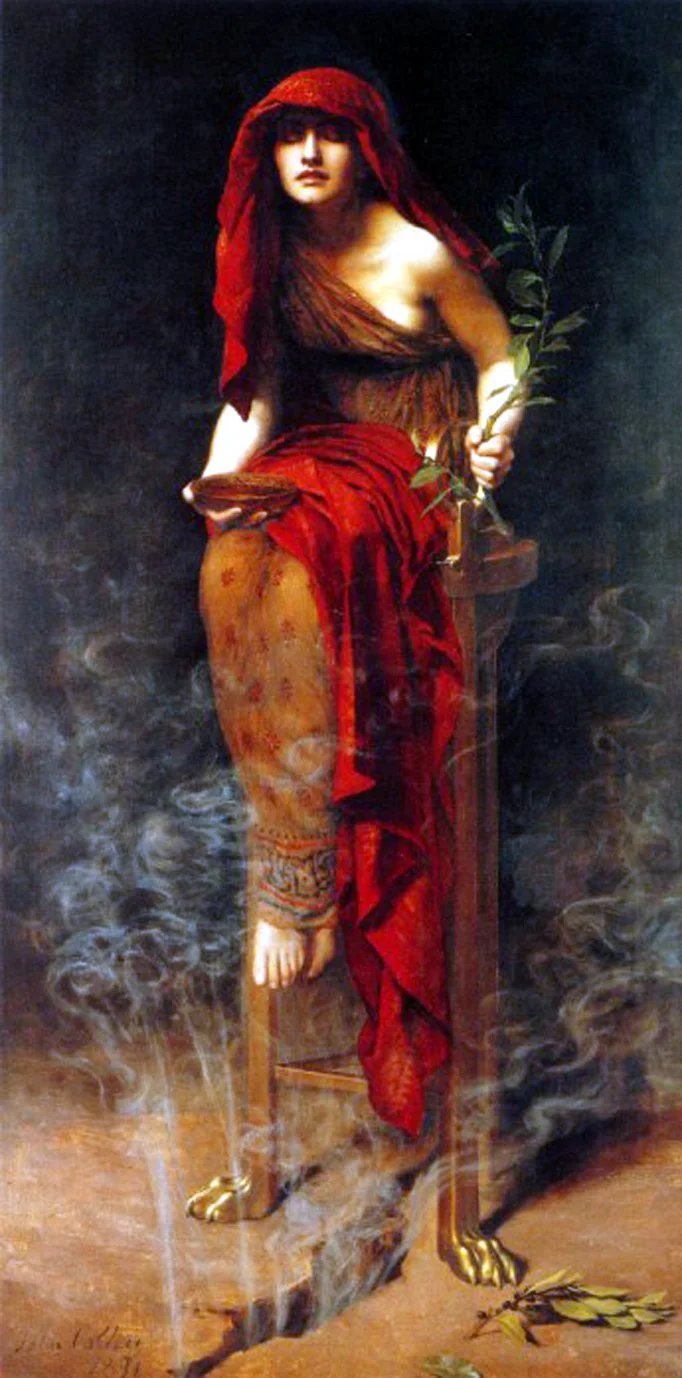 The Oracle at Delphi, John Collier, 1891