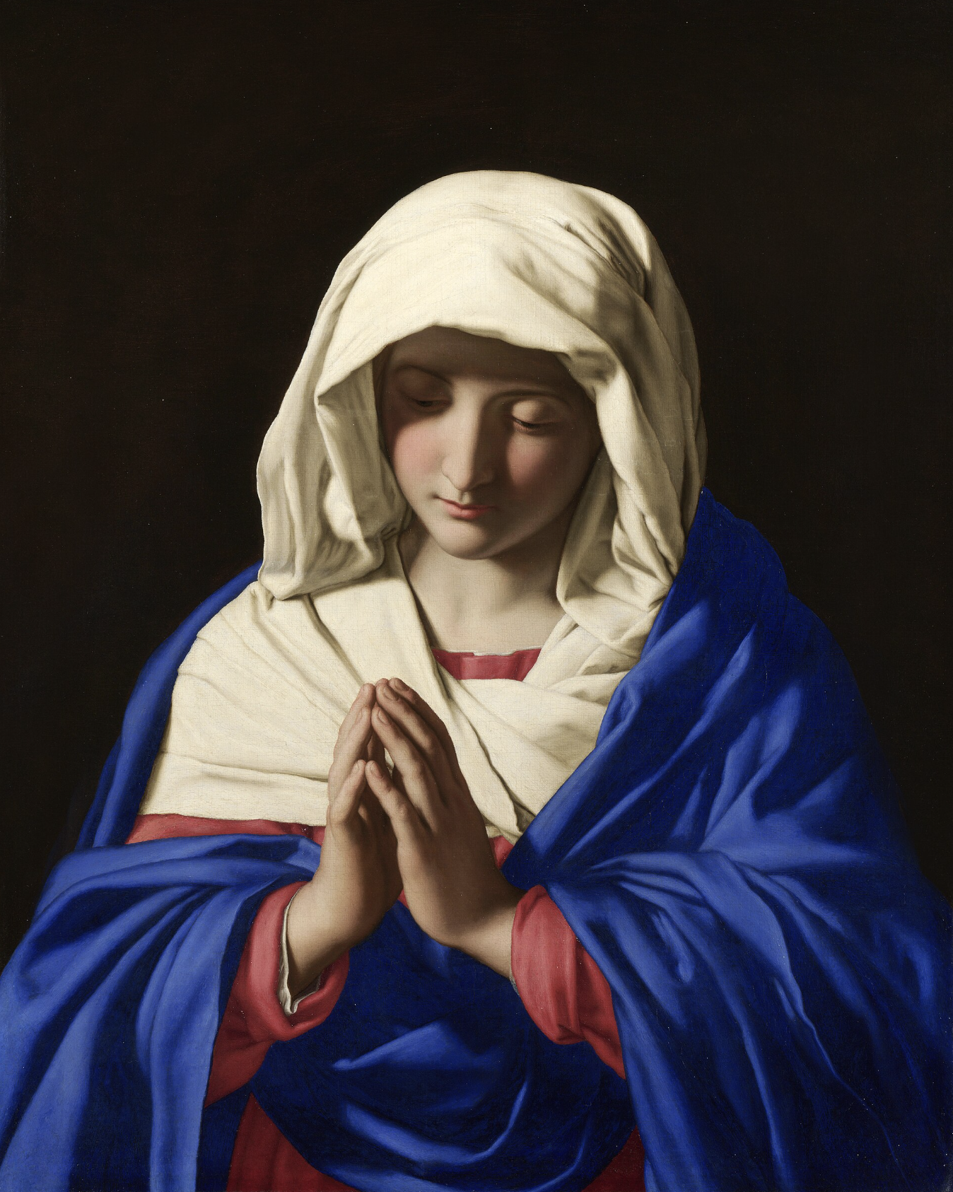 The Virgin in Prayer, Giovanni Battista Salvi da Saassoferrato, c.1645