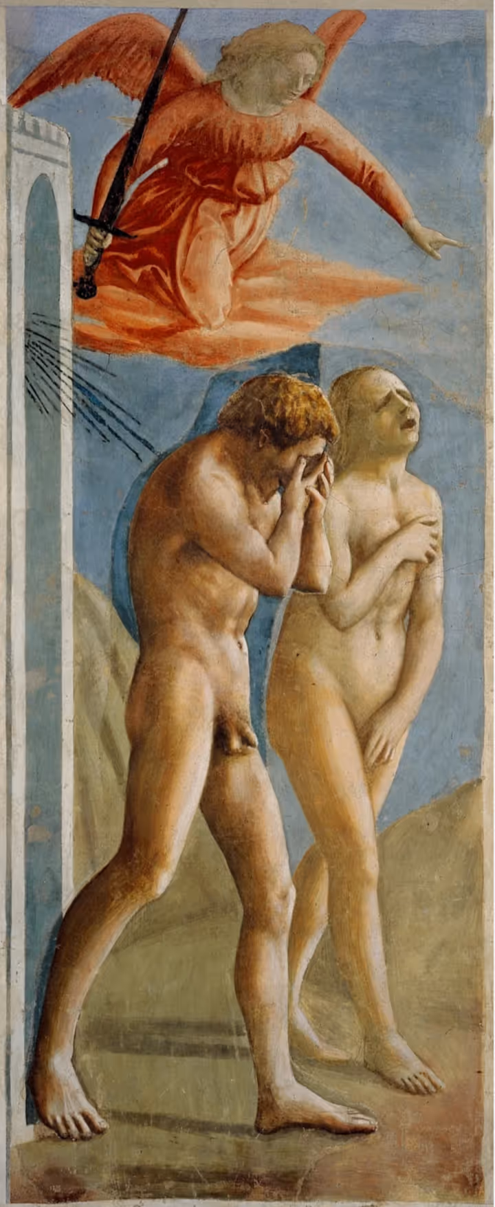 Expulsion from the Garden of Eden, Masaccio. 1425