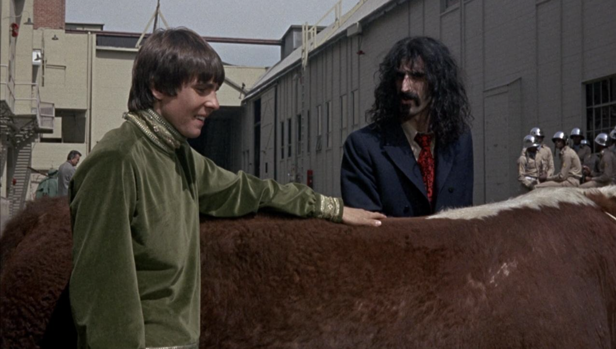 Frank Zappa and Davy Jones in Head (1968)