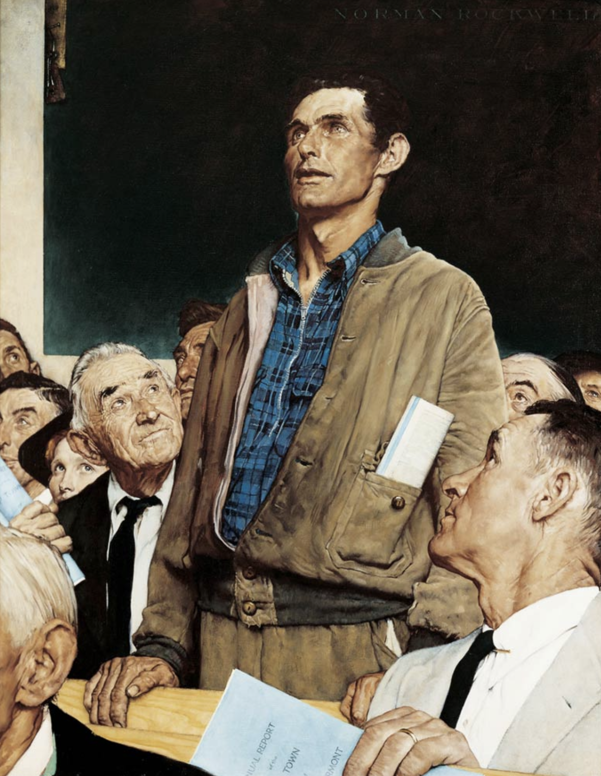 Norman Rockwell, 1943. Oil on Canvas