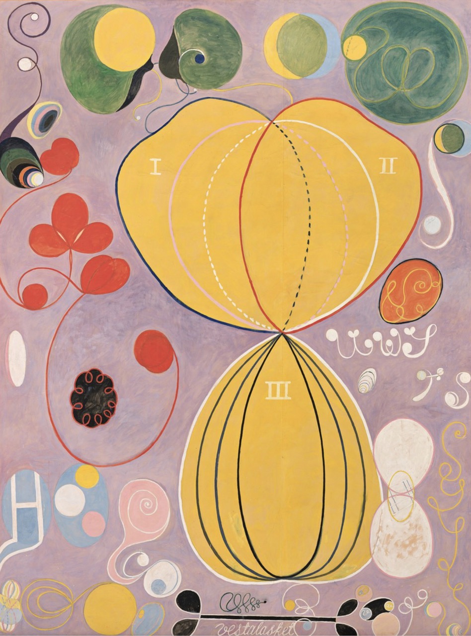 HILMA AF FLINT, TEMPERA ON PAPER. 1907.