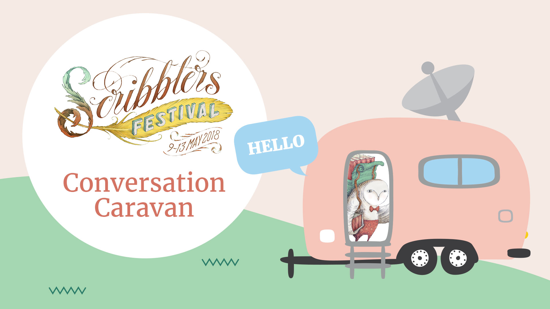 Scribbler's Festival Conversation Caravan 