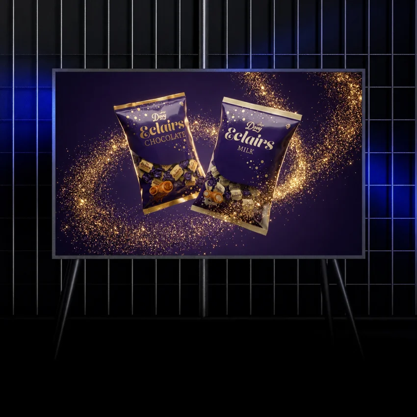 Dovy Eclairs Packaging Design