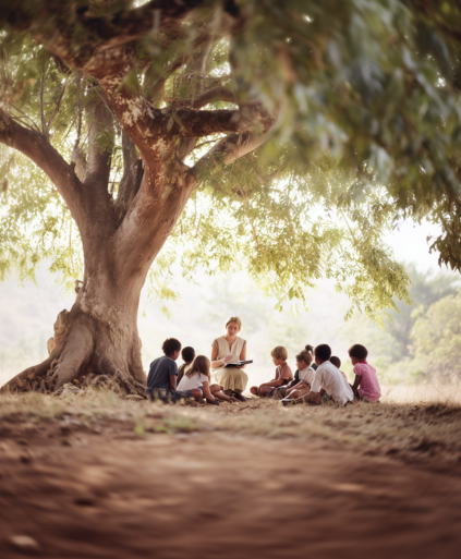 Nonprofit team collaborating on financial planning