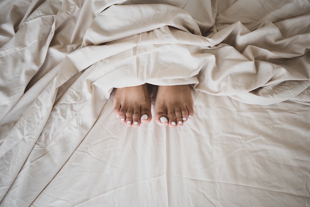 practice putting yourself first in bed
