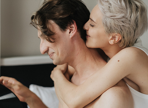 build him up and reassure him of your love