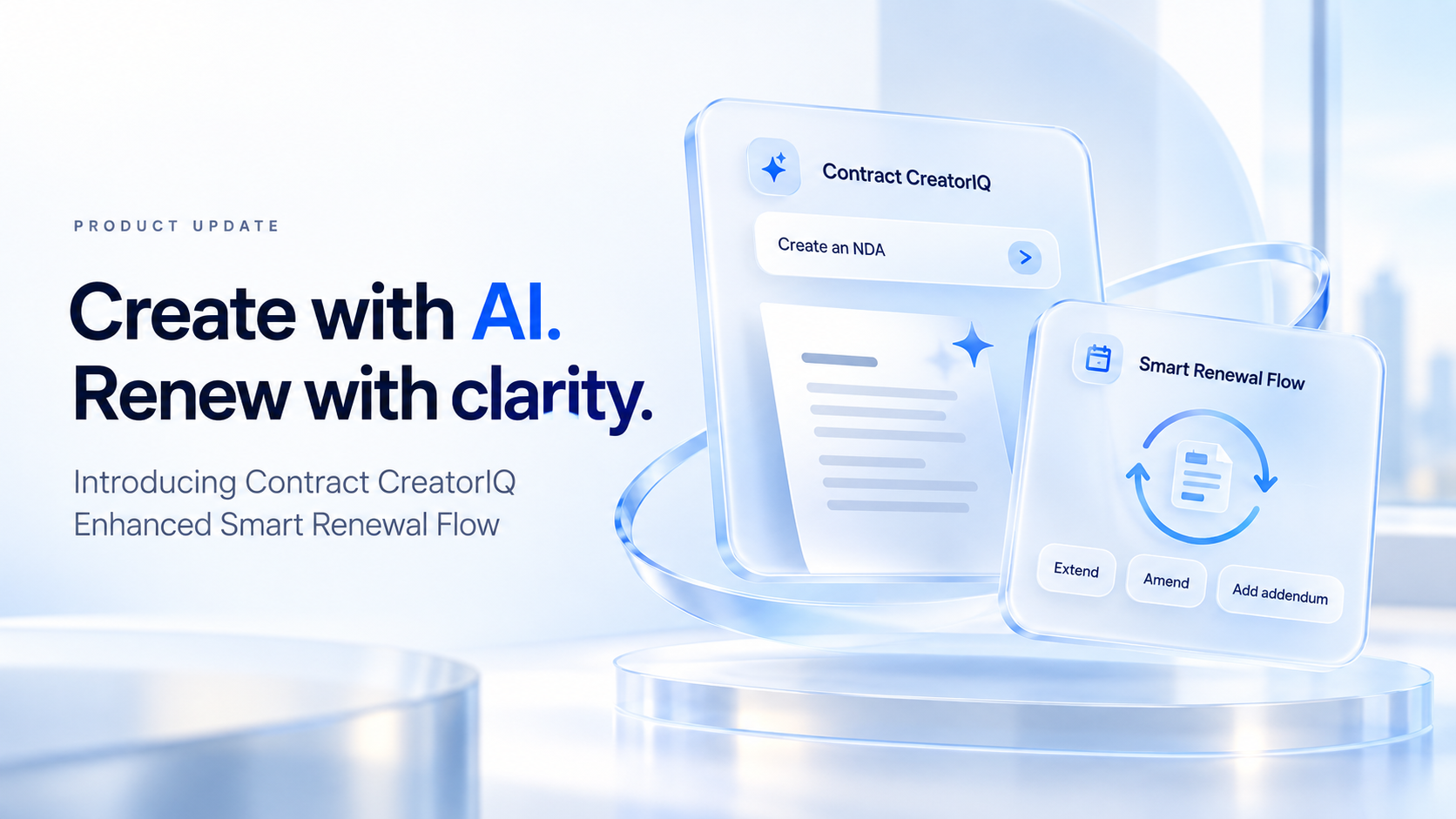 Introducing Contract CreatorIQ and Smart Renewal Flow from SimpliContract.