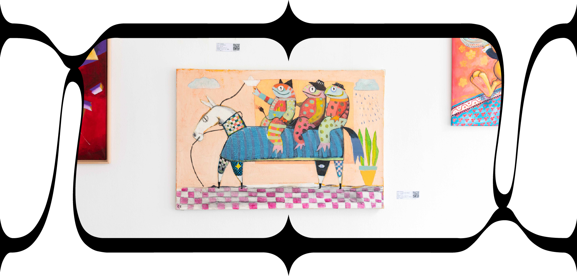 Image of a tendermesh exhibition at erster erster