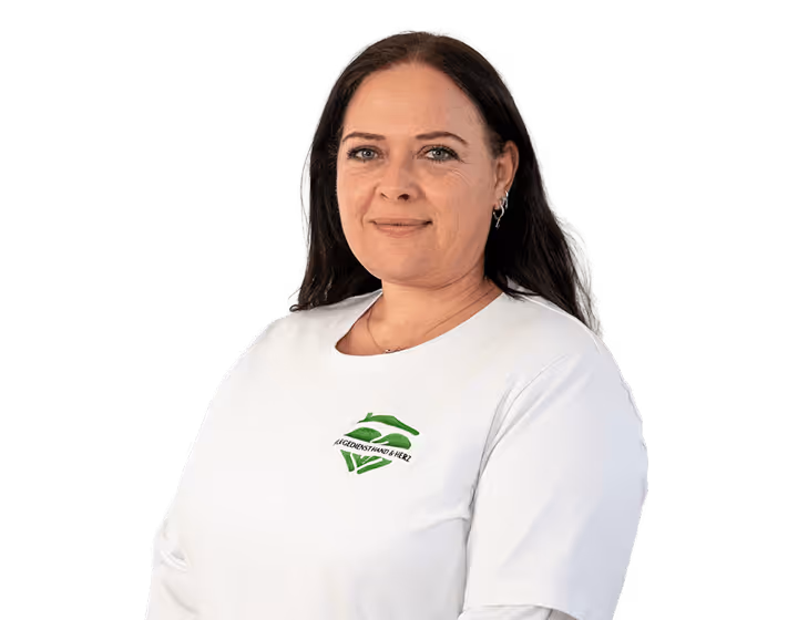 Foto von Hand und Herz-Teammitglied Nicole Pristovnik