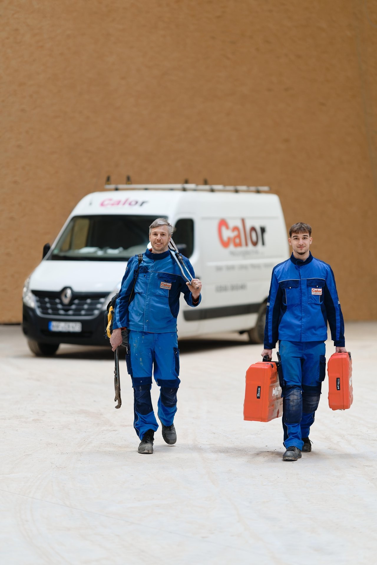Calor Notdienst Team
