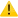 Yellow triangular warning sign with a black exclamation mark inside.