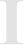 Number 1 in gray on a white background, styled with serif font.