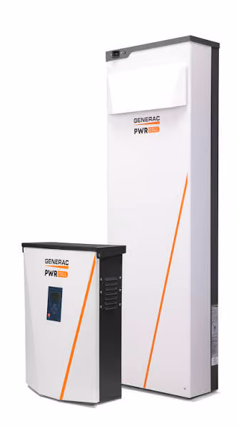 Generac PWRcell battery cabinet and inverter