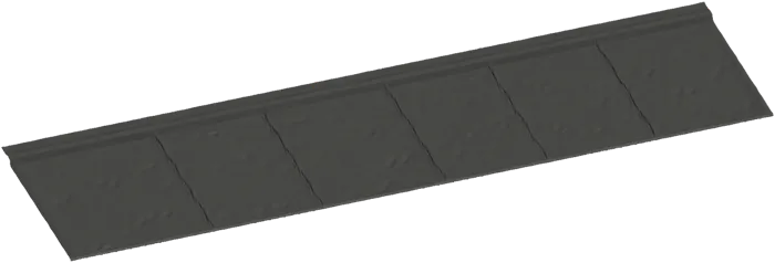 Arrowline Slate metal shingle panel