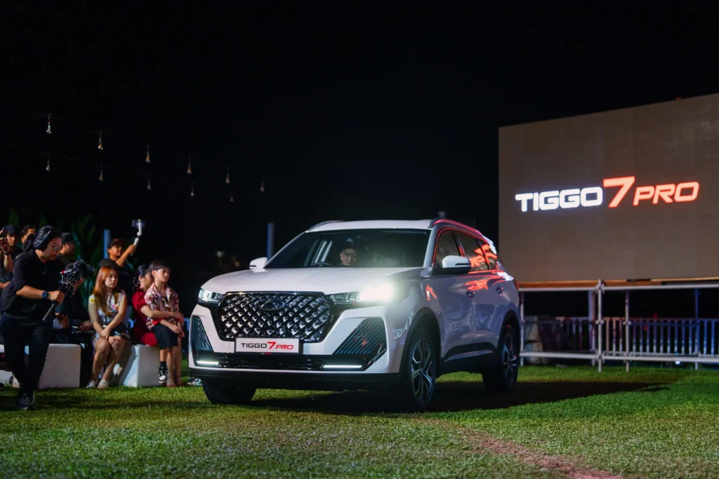 Chery Tiggo 7 Pro at its launch event at Whitehouse @ The Estate on Federal Hill