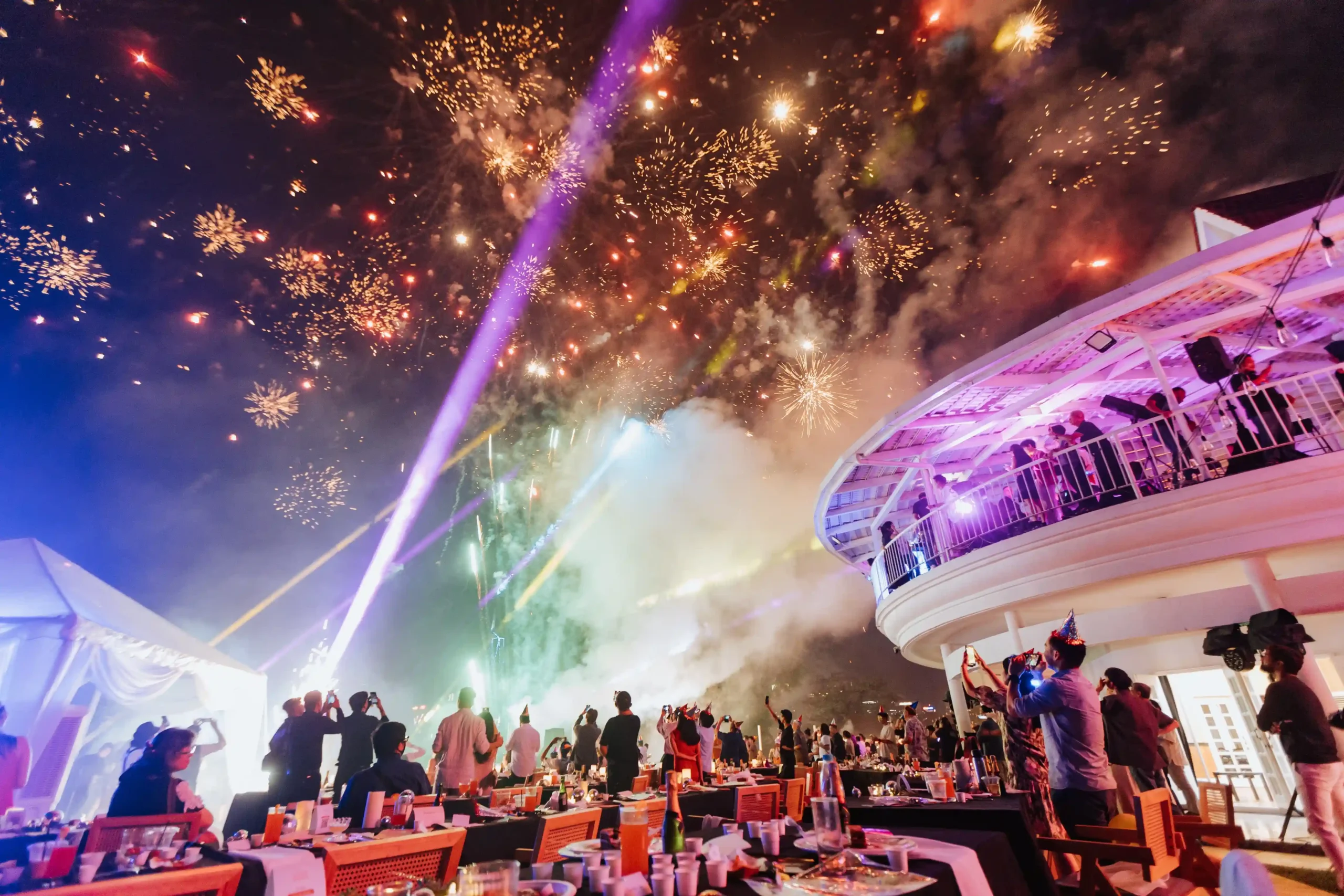 The Estate on Federal Hill Low Key Fete Countdown Event Fireworks