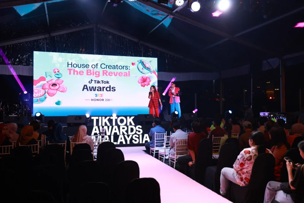 TikTok Awards 2024 Kick-Off Event at Whitehouse @ The Estate, showcasing a digital awards ceremony in a heritage venue.