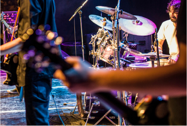 the LIVE band show at lowkeyfete countdown held in Whitehouse @ The Estate on Federal Hill.