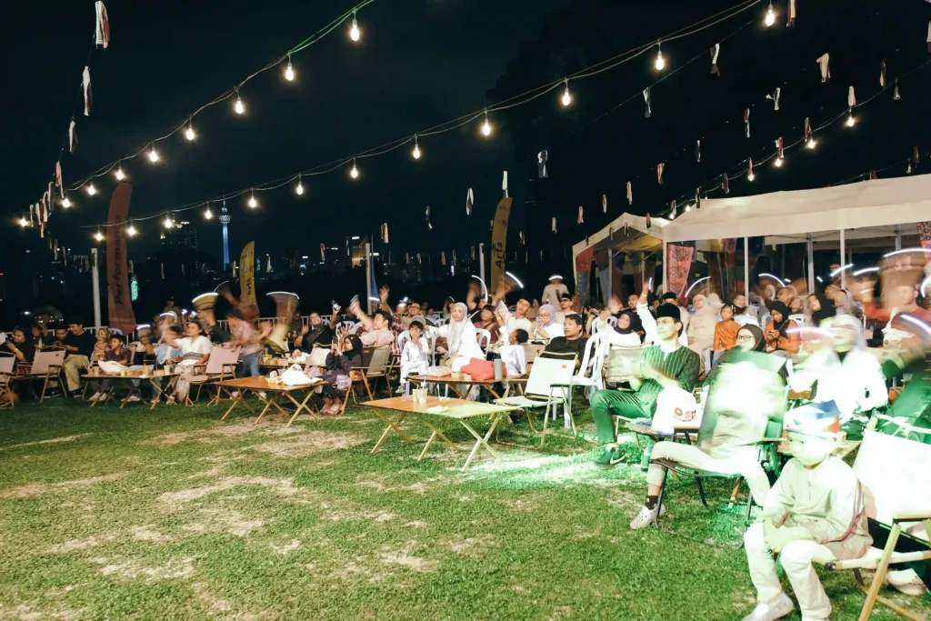 setup for hari raya open house