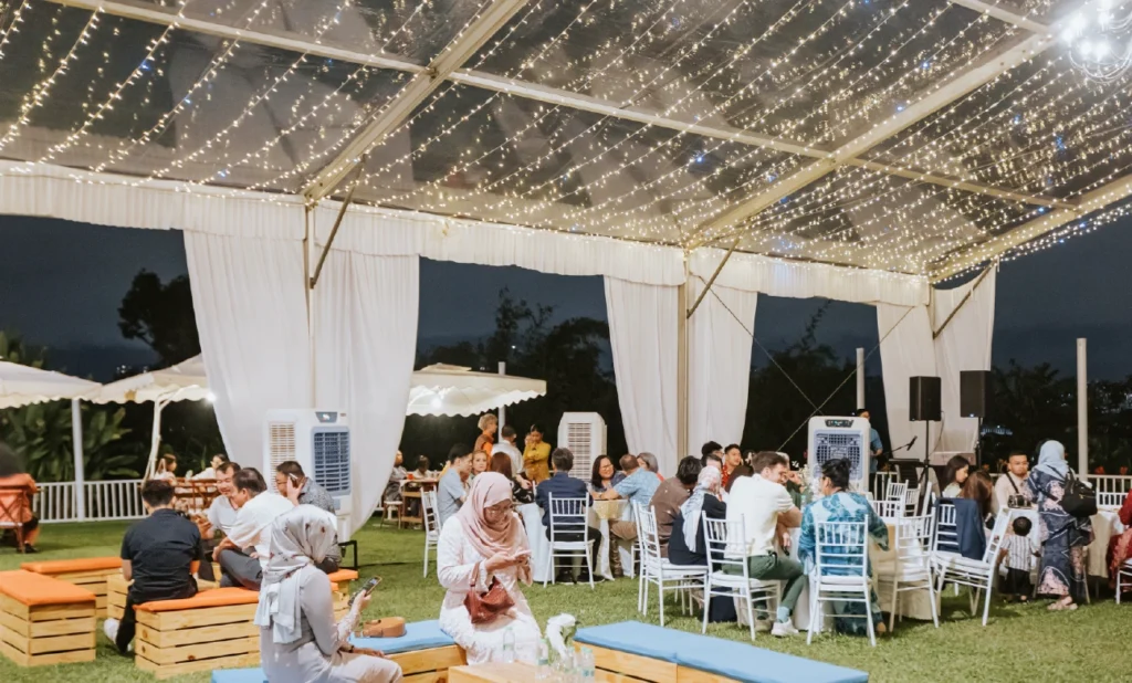 Raya Open House Gallery in A pravite place of KL