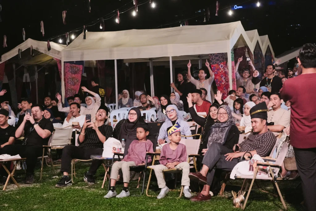 the hari raya in a pravite venue KL