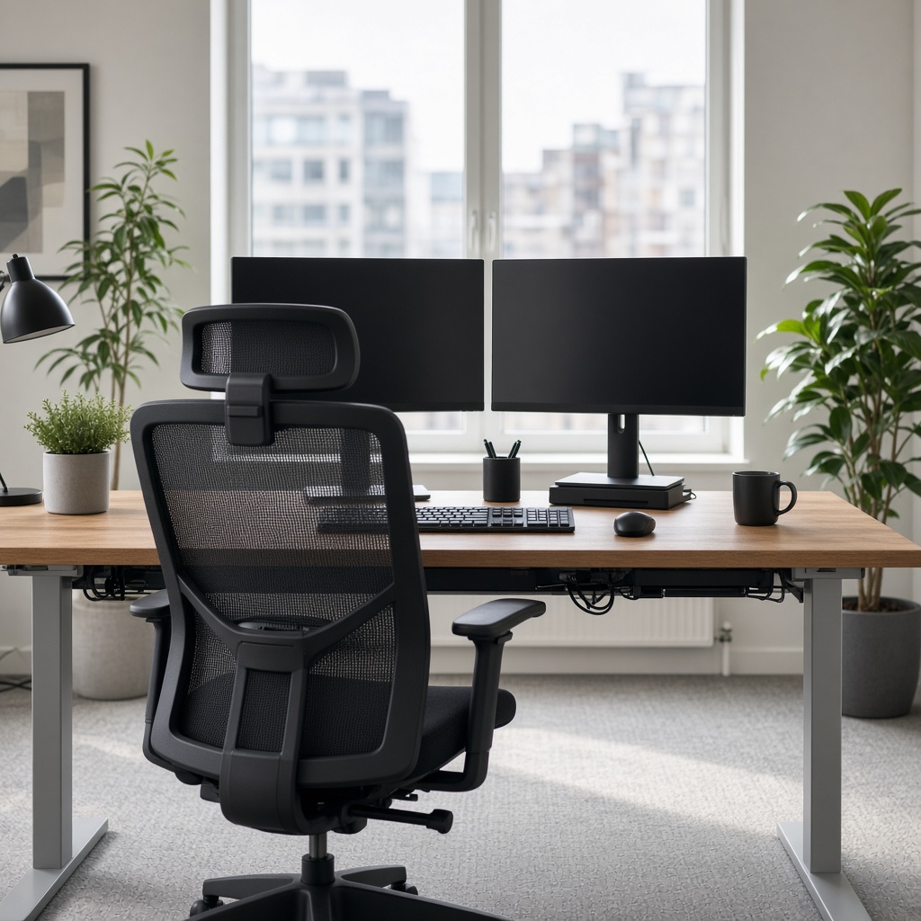 Workplace equipment chosen for reliable long-term use.