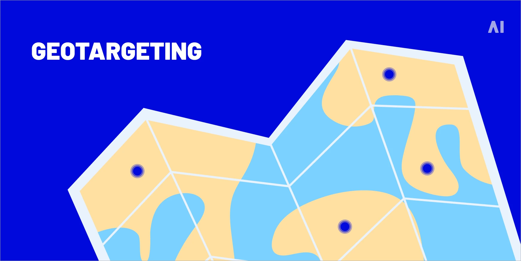 Geotargeting delivers ads based on broader geographic areas