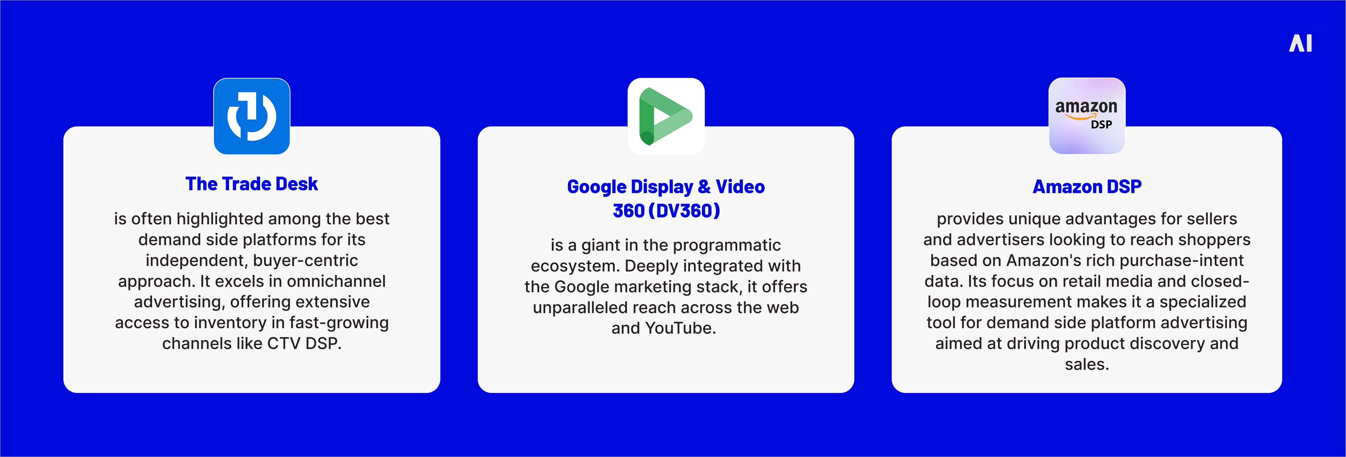 Examples of Demand-Side Platforms