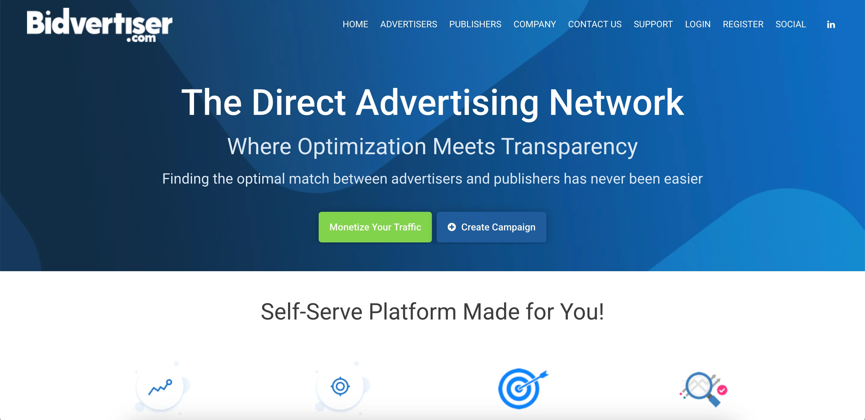 BidVertiser display ad network
