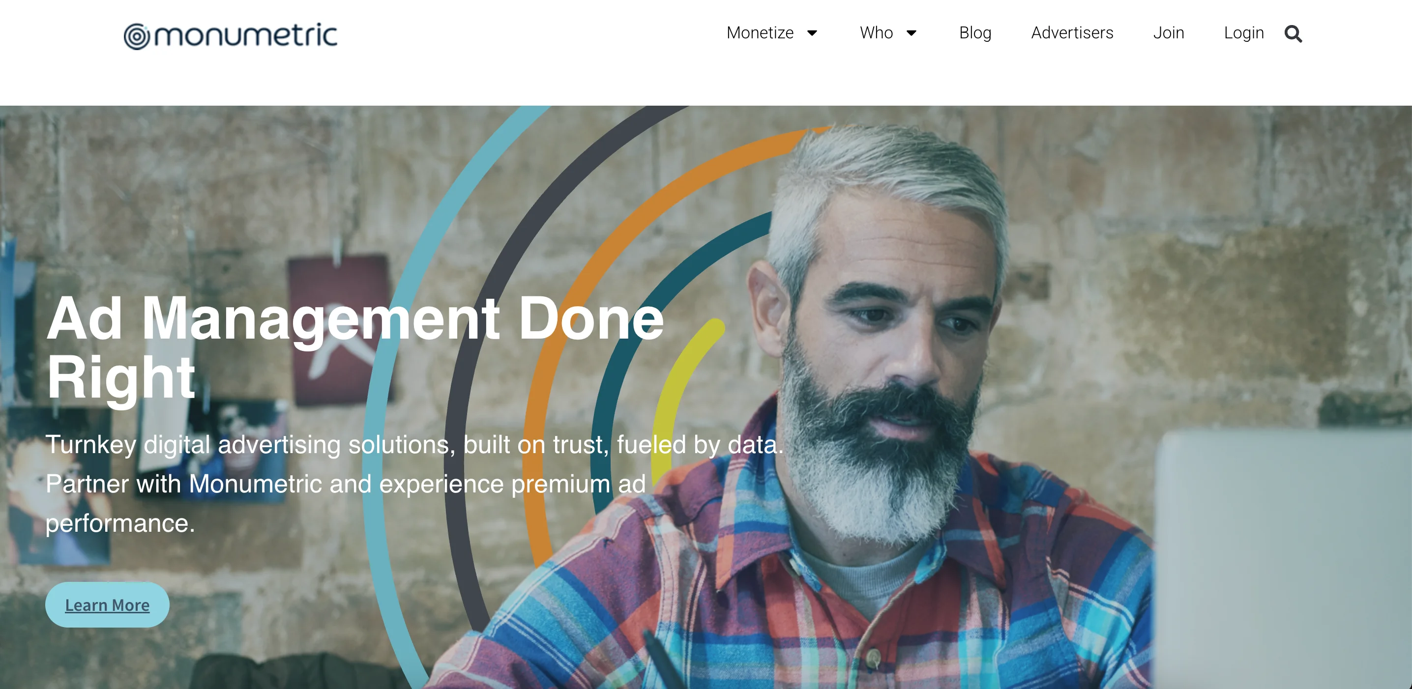 Monumetric ad network